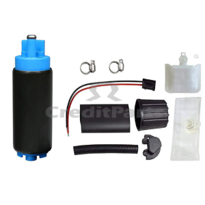 What's included in the creditparts 255LPH fuel pump installation kit (pump, strainer, harness)